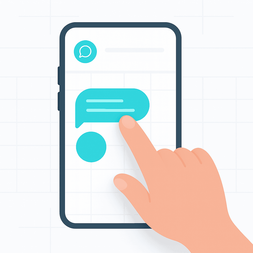 Effortless Scheduling feature demonstration showing Easily schedule messages to be sent at the perfect...
